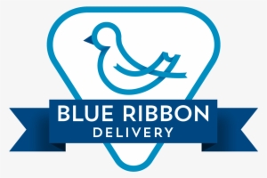 Blue Ribbon Delivery - Education Logo Design Free