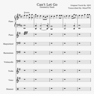 Can't Let Go Sheet Music Composed By Original Track - Sheet Music