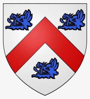 Cochrane Argent, A Chevron, Gules, Between Three Boars' - De Vaux Coat Of Arms