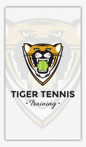 The Tiger Tennis Training Business Card - Poster