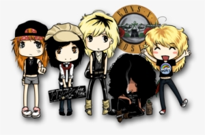 Guns N Roses, Axl Rose, And Slash Image - Guns N Roses Png