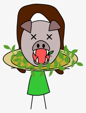 Monica And Boar's Head