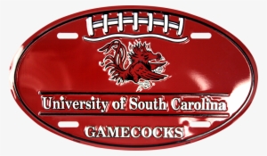 South Carolina Gamecocks Football Oval - Tin Sign: Gamecock Fans - Sc, 30x20in.