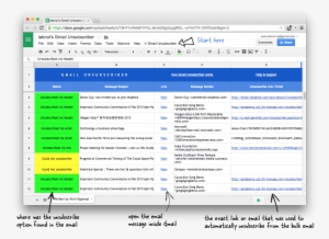 Unsubscribe From Gmail Bulk Messages - Gmail Unsubscriber