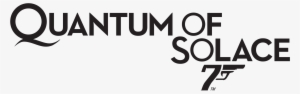 Open - James Bond Quantum Of Solace Logo
