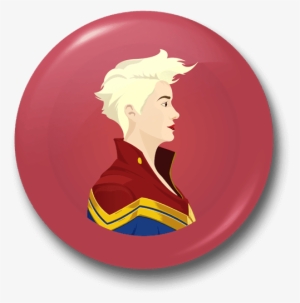 Captain Marvel Badge - Illustration