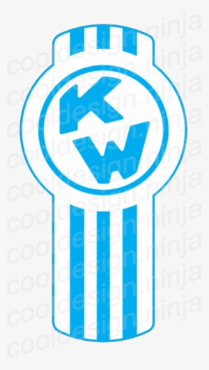 3-pack White/blue Kenworth Emblem Skins - Kenworth Emblem Png - 338x600 ...