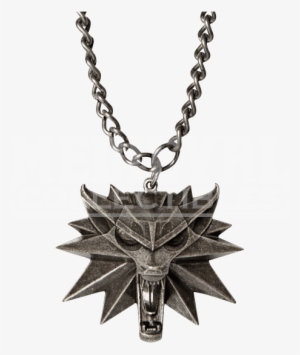 Witcher 3 Wolf Head Medallion And Chain - Witcher 3: Wild Hunt Medallion And Chain