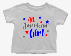 All American Girl - Unicorn Christmas Shirt