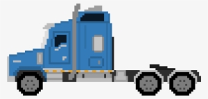 Kenworth Semi - Pixel Art