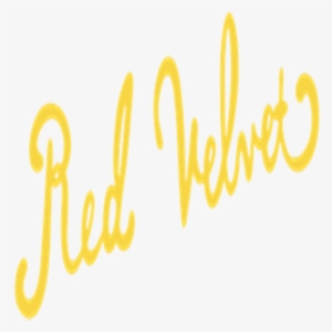 Red Velvet Album Pricelist - Calligraphy