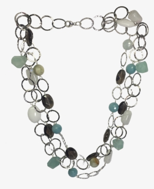 Ocean Spray Multi Strand Necklace - Necklace