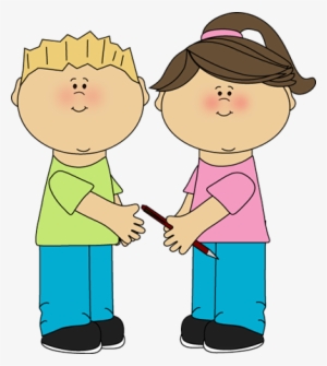 Free Clip Art School Kids - Partner Clipart
