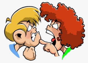 Pink Youth Fight With Each Other Cartoon Adjustable