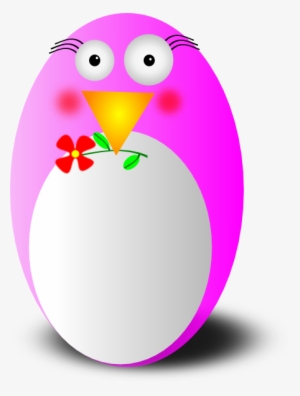 Pink Penguin Svg Clip Arts 450 X 594 Px