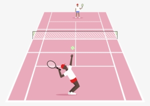 Sports Clipart Sport Centre - Silueta De Tenista Mujer Png