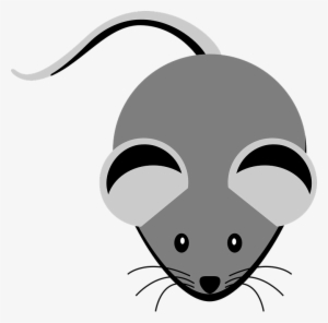 Mice Clipart Nose - Grey Clipart