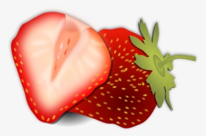 Strawberry Png Images - Sliced Fruit Clipart