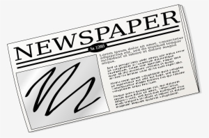 Clipart Newspaper - News Paper Clip Art