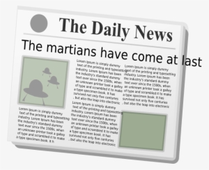 Free Newspaper Clipart The Cliparts - Come Fare Un Articolo Di Giornale