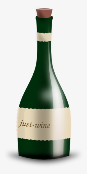 Wine Glass Clipart Clip Art Wtm71n Clipart - Botella De Vino Vectorizada