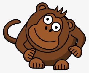 Monkey Svg Clip Arts 600 X 488 Px