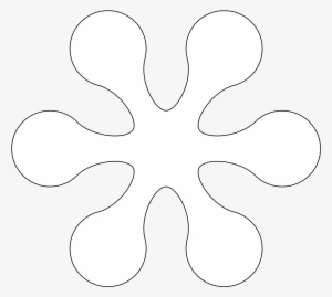 Simple Flowers Clipart Black And White - Linkedin