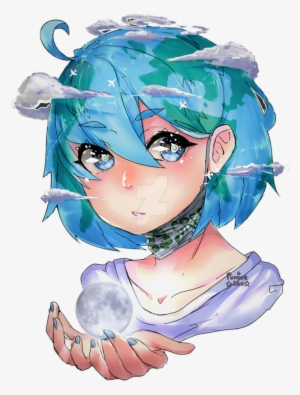 Earth-chan By Punicelac - Earth Chan Deviantart