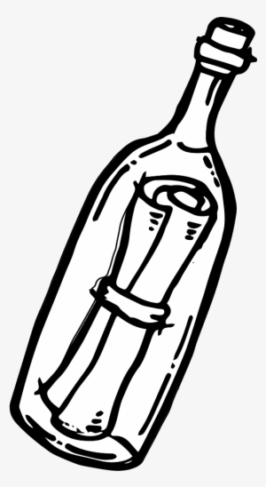 D Glass Of Water Drawing - Line Art