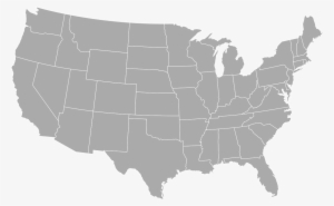 Select Your State - United States Map Gray