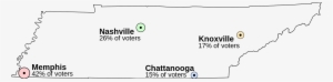 Tennessee Map For Voting Example - Nashville Tennessee Map Outline