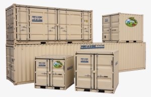 Stack Of Storage Containers - Plywood