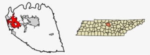 Tennessee County Map
