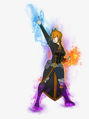 You Must Master All The Elements Young Warlock - Illustration