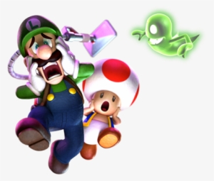 Dark Moon Characters - Luigi Luigi's Mansion Png