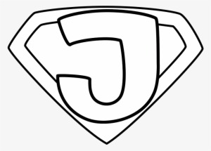 Un Super - Cristo - Enhanced Abstracta - Black And White Superhero Clipart Words