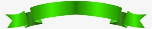 Green Banner Long Png Transparent Clip Art Image - Green Banner Clipart Png
