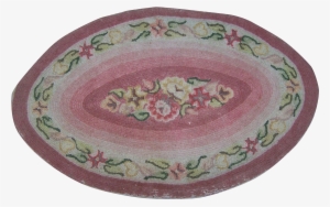 Beautiful Small Oval Hand Hooked Rug Home Decor Accent - Carpet