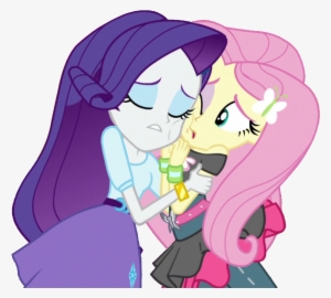 Thebarsection, Butterfly, Clothes, Dance Magic, Equestria - Rarity Hug Equestria Girl