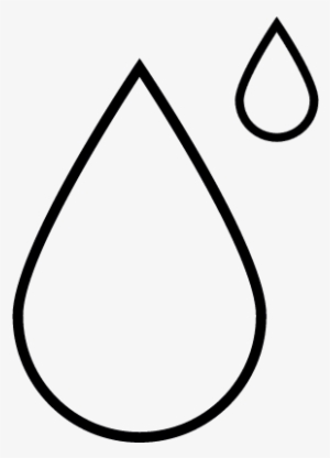 Rain Drops, Ios 7 Interface Symbol Vector - Gotas De Lluvia Para Dibujar