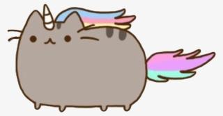 Pusheen Cat Unicorn Grey Whiskers Horn Hair Colors - Pusheen The Cat