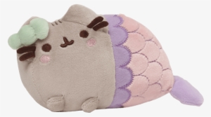 Mermaid Pusheen With Spiral Shell 7" Plush - Mermaid Pusheen Plush