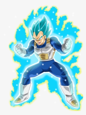 Vegeta Super Saiyan Blue Aura By Frost Z-daveezm - Vegeta Ssj Blue Ki
