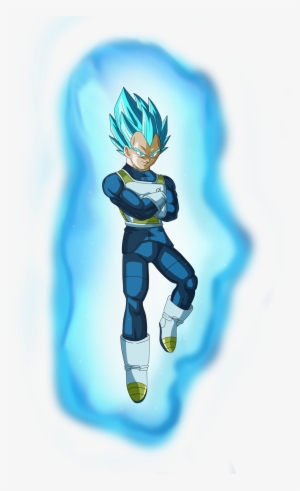 Ssgss Vegeta Arms Crossed Aura No Bg By Eymsmiley-d9c40ib - Super Saiyan Blue Vegeta Aura