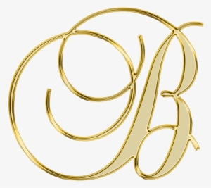 Golden Letters - B Gold Letter Png