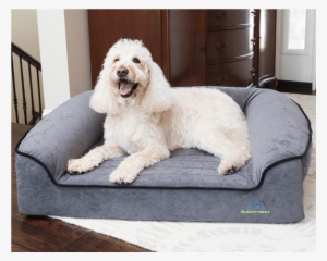 Bolster Dog Bed Gray - Bolster