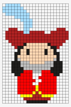 Captain Hook Perler Bead Pattern / Bead Sprite - Peter Pan Mini Perler Patterns