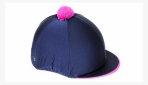 Carrots Plain Navy Horse Riding Hat Cover