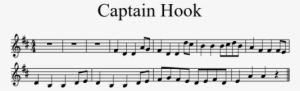 Captain Hook Sheet Music 1 Of 1 Pages - Sheet Music