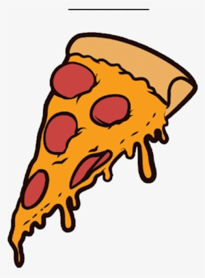 Pizza Tumblr Stickers Sticker Spaceispikachu Png Cartoon - Clip Art Pizza Slice